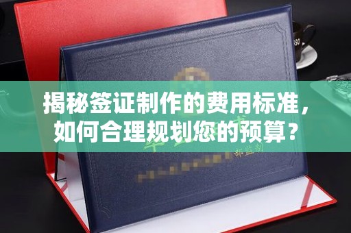 大涌揭秘签证制作的费用标准，如何合理规划您的预算？