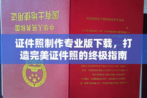 大涌证件照制作专业版下载，打造完美证件照的终极指南