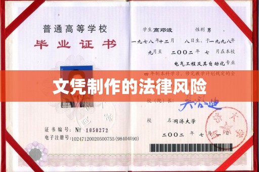 大涌文凭制作的法律风险